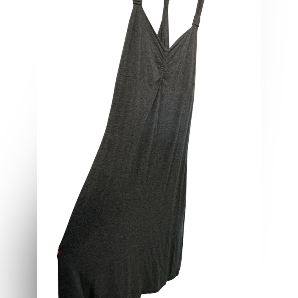 Dakini Gray Stretch Knit Athleisure Tank Dress NWOT - Picture 4 of 6